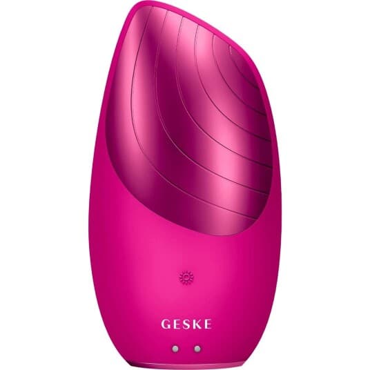 Geske Geske 6In1 Sonic Thermal Facial Brush With App (Magenta)