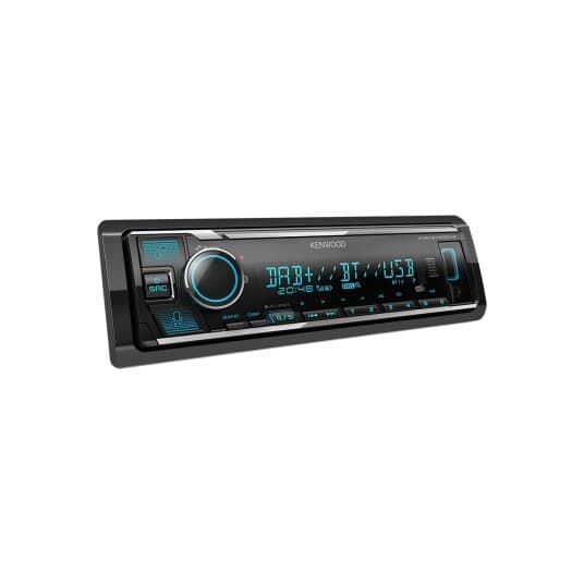 Kenwood Electronics Kmm-Bt508dab, Sort, 1 Din, 200 W, 50 W, 24 Timers, Aac, Flac, Mp3, Wav, Wma