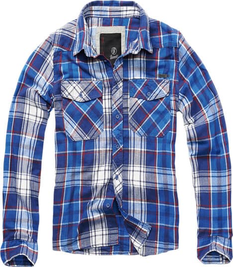 Brandit Skjorte  Checkshirt Navy