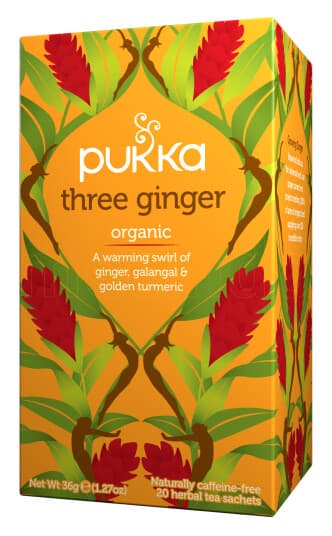 Pukka Urter Pukka Organic Three Ginger 20 Poser (England) Universal