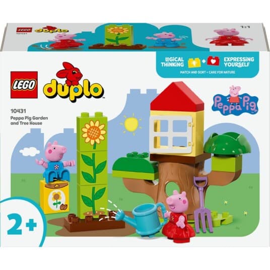 Lego Duplo Peppa Pig 10431 Peppa Gris Med Hage Og Trehytte