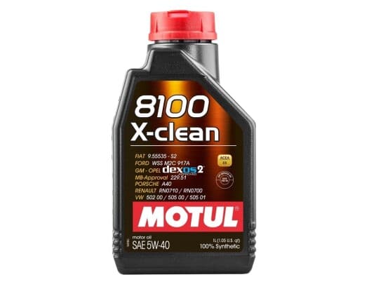 Olje Motul 8100 X-Clean 5W40 1Ltr (102786)