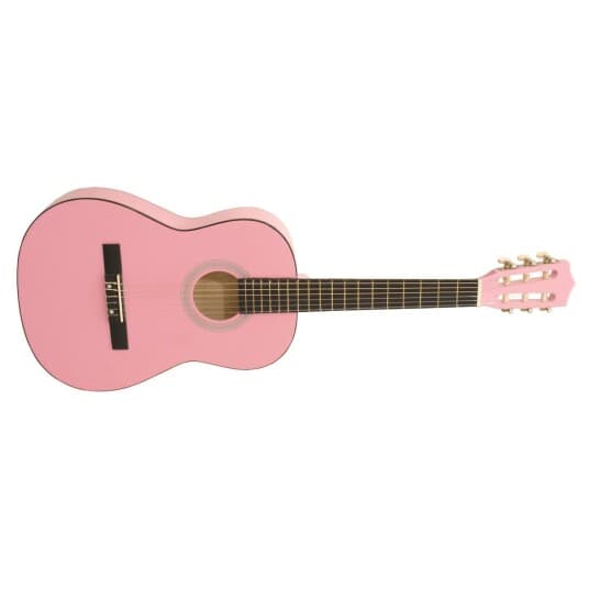 Dimavery Ac-303 Klassikgitarre 3/4, Pink (26242034)