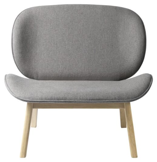 FDB Møbler L32 Suru loungestol Oak nature lacquered-grey