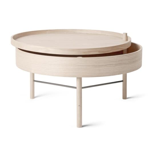 Audo Copenhagen Turning table naturlik eik-krom