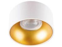 Kanlux A White And Gold Ceiling Recessed Luminaire Mini Riti Gu10 W/G 27576