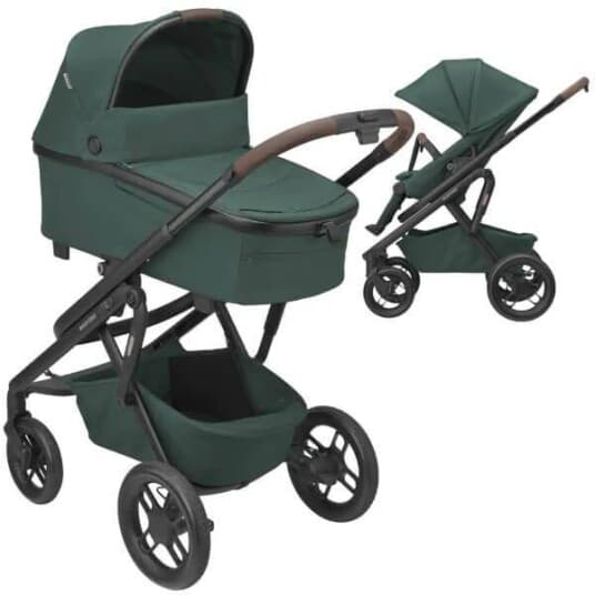 MAXI COSI Pram Purple XP Plus Essential Green