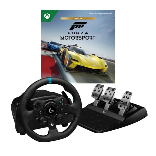 Logitech G923 racingratt og pedaler til PC og Xbox