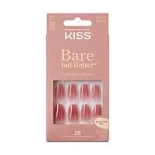 Gel Nails Bare-But-Better Nails Nude Nude 28 Pcs