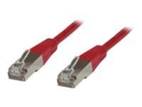 Microconnect - Nettverkskabel - Rj-45 (Hann) Til Rj-45 (Hann) - 15 M - Skjermet, Beskyttet Tvunnet Parkabel (Sttp) - Cat 6 - Halogenfri - Rød