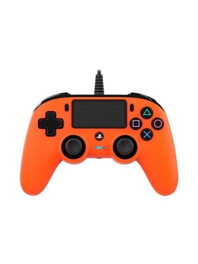 Nacon Compact Controller - Color Edition - Håndkonsoll - Kablet - Oransje - For Sony Playstation 4