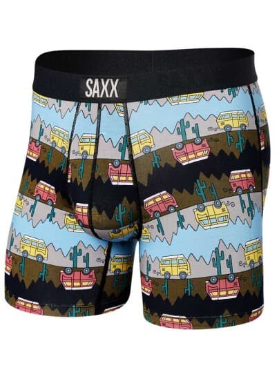 Saxx Hurtigtørkende Boksershorts For Menn Saxx Vibe Boksershorts - Camper - Multicolor L