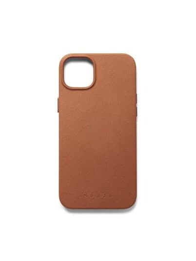 Mujjo Full Leather Case With Magsafe For Iphone 15 Plus - Tan