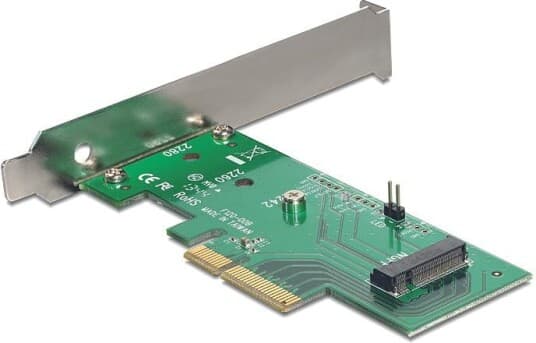 Delock Pci Express Card > 1 X Internal M.2 Ngff - Diskkontroller - 1 Kanal - M.2 Card - Pcie 3.0 X4