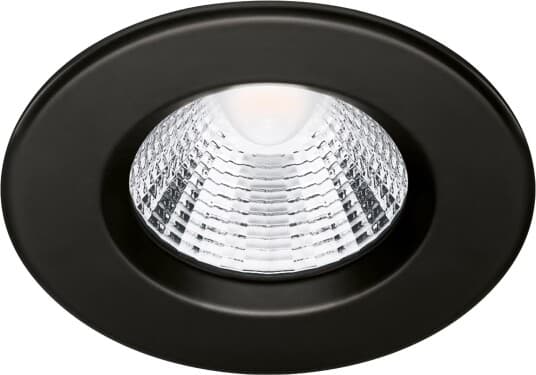 Philips Funksjonell Innfelt Spot, Innsunket Spotlight, Ikke-Utskiftbare Pærer, Led, 2700 K, 350 Lm, Sort