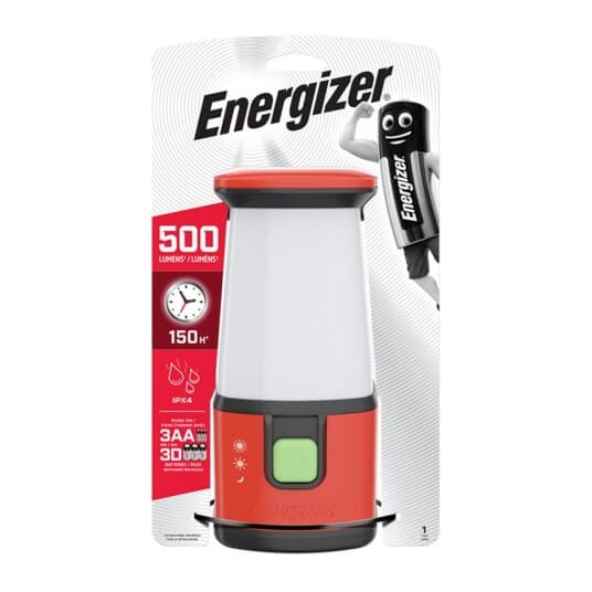 Energizer Lommelykt Camping Lanterne 360° 500Lm 3Xaa