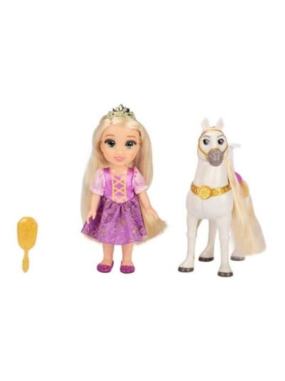 Disney Princess 6 Inch Petite Doll & Animal Friend Rapunzel And Maximus