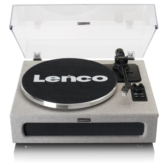 Lenco Ls-440Gy, Beltedrevet Platespiller, Automatisk, Grå, Aluminium, 33,45 Rpm, Knapper