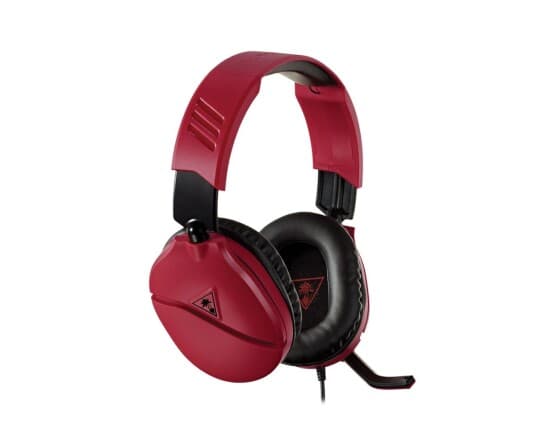 Turtle Beach Recon 70N - Hodesett - Full Størrelse - Kablet - 3,5 Mm Jakk - Lydisolerende - Midnattsrød