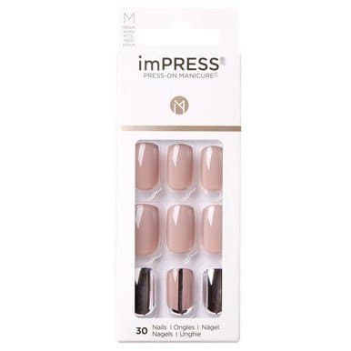 Kiss Impress Color Press-On Manicure M (Cloudy) 30 Pcs