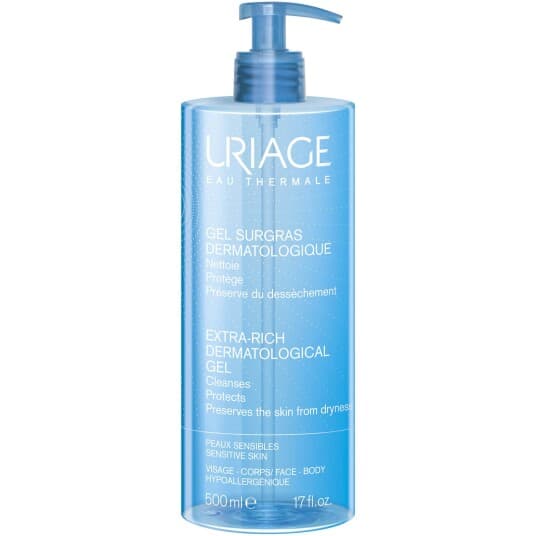 Uriage Hygiene Gel Surgras Dermatologique Sensitive Skin 500Ml