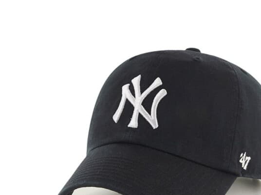 47Brand New York Yankees Cap, Svart, Universal (B-Rgw17gws-Bkd)