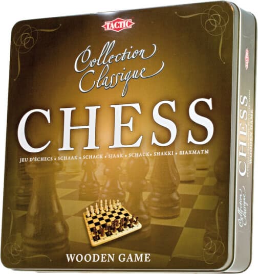 Tactic Collection Classique Chess, Skjærefjøl, Sort, Hvit