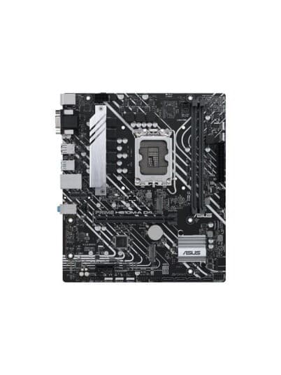 Asus Prime H610m-A D4-Csm - Hovedkort - Micro Atx - Lga1700-Sokkel - H610 Chipset - Usb 3.2 Gen 1, Usb 3.2 Gen 2 - Gigabit Lan - Innbygd Grafikk (Cpu Kreves) - Hd-Lyd (8-Kanalers)