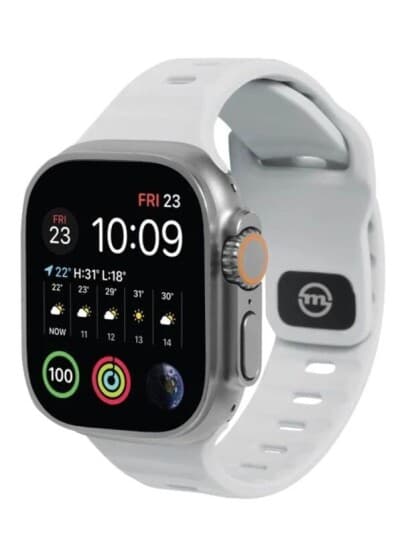 Mobile Origin Mobile Origin Strap, White - Apple Watch 49Mm/45Mm/44Mm/42Mm