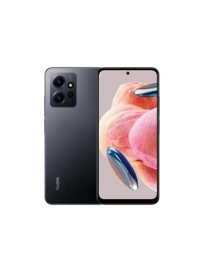 Xiaomi Redmi Note 12 - 4G Smarttelefon - Dobbelt-Sim - Ram 8 Gb / Internminne 256 Gb - Microsd Slot - Oled-Display - 6.67" - 2400 X 1080 Piksler (120 Hz) - 3X Bakkamera 50 Mp, 8 Mp, 2 Mp - Front Camera 13 Mp - Onyxgrå