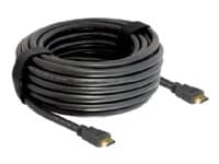 Delock High Speed HDMI with Ethernet - HDMI-kabel med Ethernet - 10 m