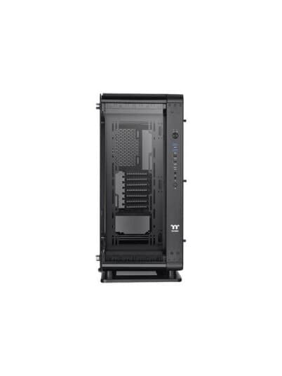 Thermaltake Core P6 Tg - Mid Tower - Ssi Ceb - Sidepanel Med Vindu (Herdet Glass) - Ingen Strømforsyning (Ps/2) - Svart - Usb/Lyd