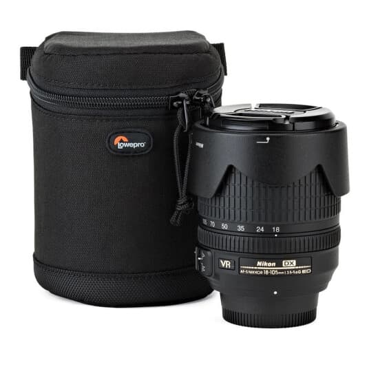 Lowepro Lp36978, Lens Hard Case, Svart, Glidelås, Ef-S 55-200Mm, 105 Mm, 95 Mm